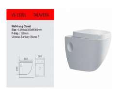 مشخصات، قیمت و خرید توالت فرنگی تنسر vs13201 wall hung