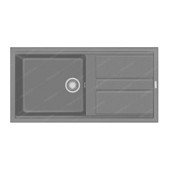 مشخصات، قیمت و خرید سینک فونیکس Phoenix مدل گرانیتی کد 210  طوسی